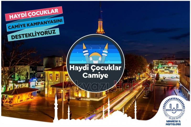 Müftü Şener çocuklarla sabah namazında buluştu