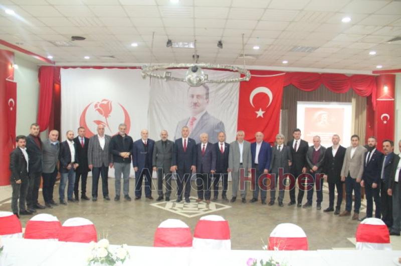 Muhsin Yazıcıoğlu şehadetinin 10 uncu yılında Akyazıda düzenlenen bir etkinlikle anıldı