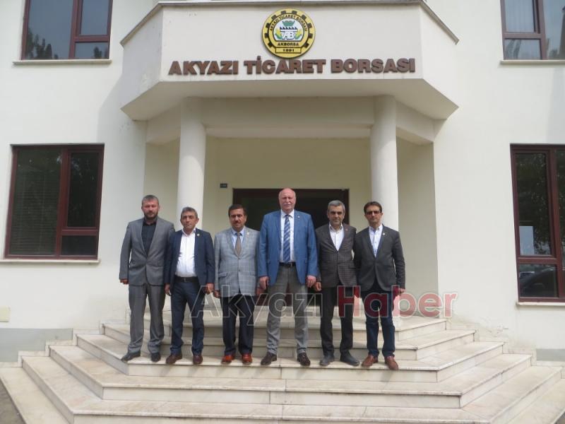 MUHTARLAR DERNEĞİ'NDEN BORSA’YA HAYIRLI OLSUN ZİYARETİ