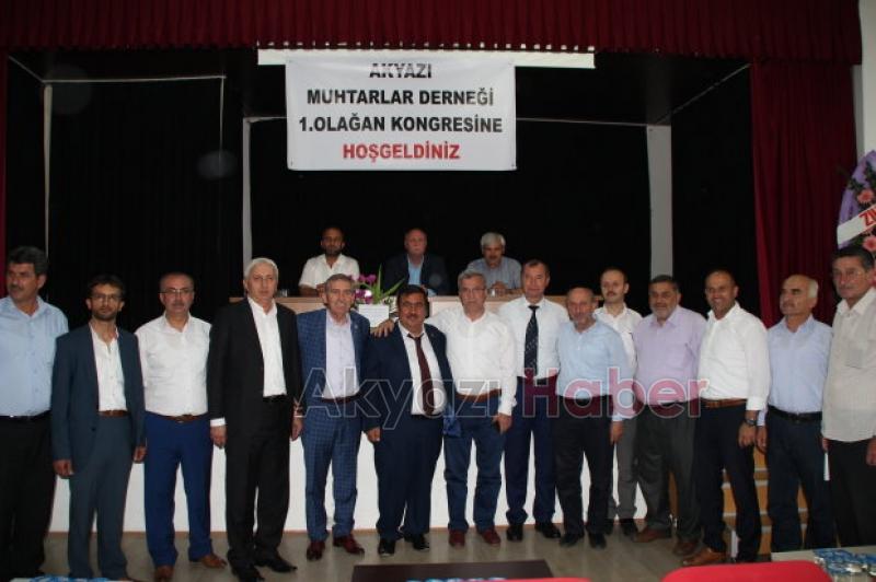 Muhtarlar Derneği Olağan Genel Kurul Kongresinde Bekir Durmuş Yeniden Başkan Oldu