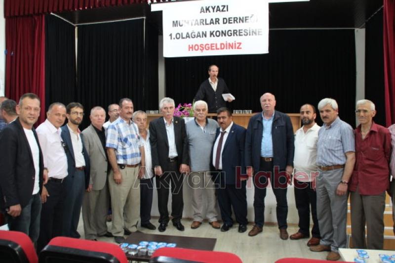 Muhtarlar Derneği Olağan Genel Kurul Kongresinde Bekir Durmuş Yeniden Başkan Oldu