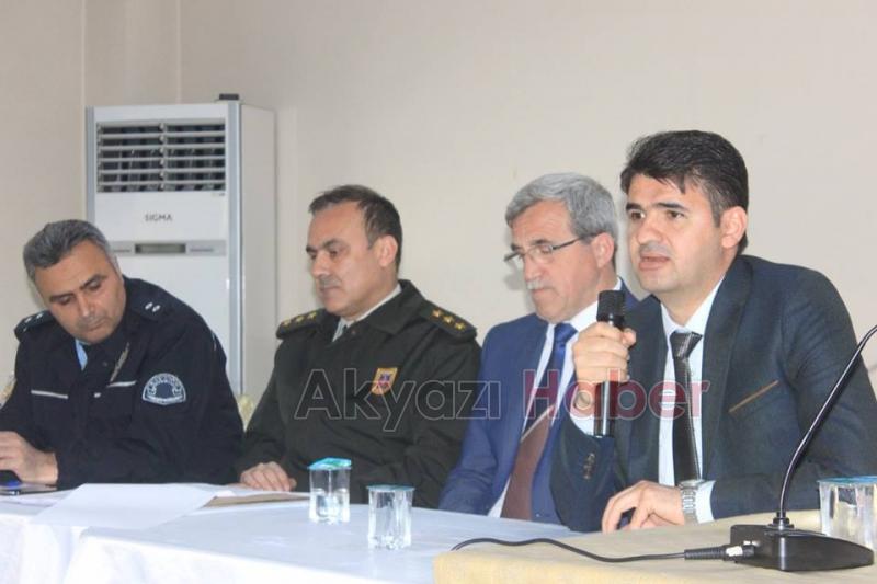 Muhtarlar Toplantısı Yapıldı