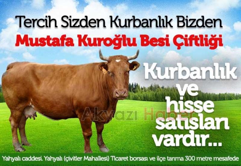 Mustafa Kuroğlu farkıyla Hisse ve Kurbanlık satışları başlamıştır