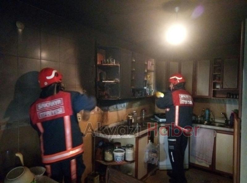 Mutfak Yangını Korkuttu