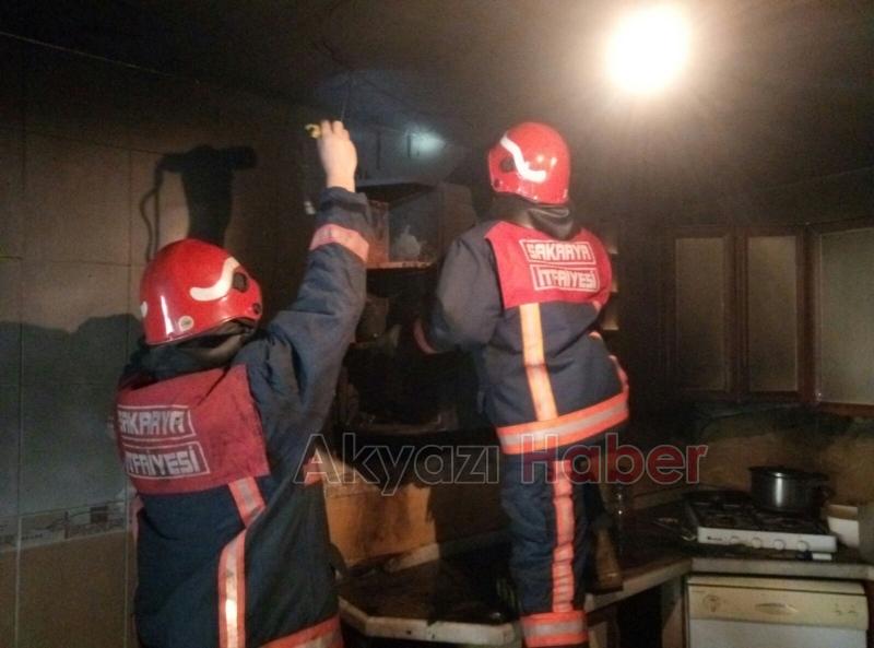 Mutfak Yangını Korkuttu