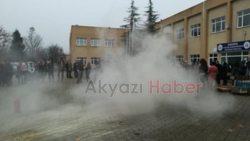 MYO da Nefes Kesen Yangın Tatbikatı