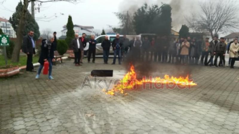 MYO da Nefes Kesen Yangın Tatbikatı