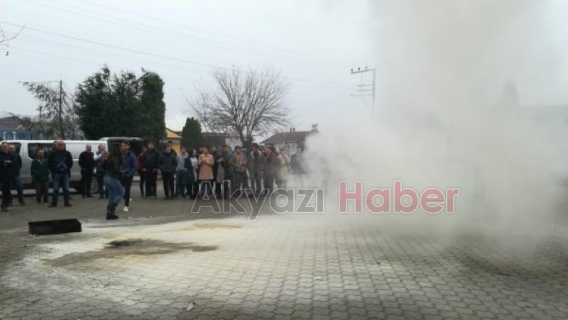 MYO da Nefes Kesen Yangın Tatbikatı