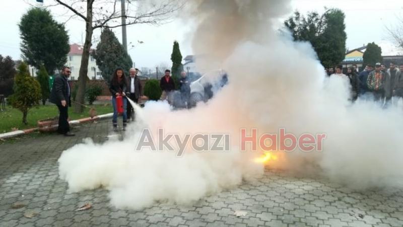 MYO da Nefes Kesen Yangın Tatbikatı