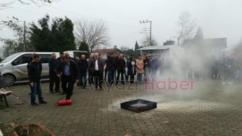 MYO da Nefes Kesen Yangın Tatbikatı