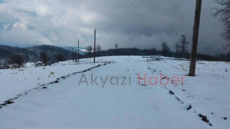 Nisan Ayında Kar Süprizi