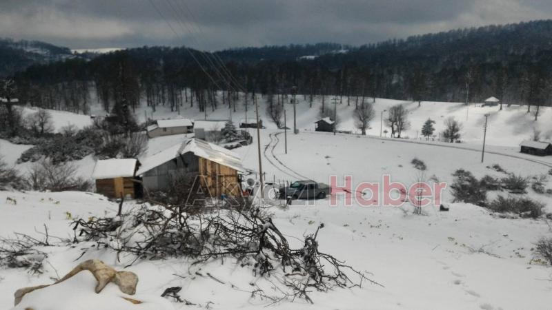 Nisan Ayında Kar Süprizi