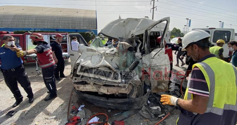 O kazada ölen sürücü Ordu'da toprağa verildi