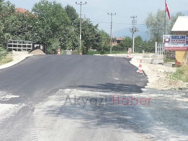 O Köprünün Yolu asfaltlandı