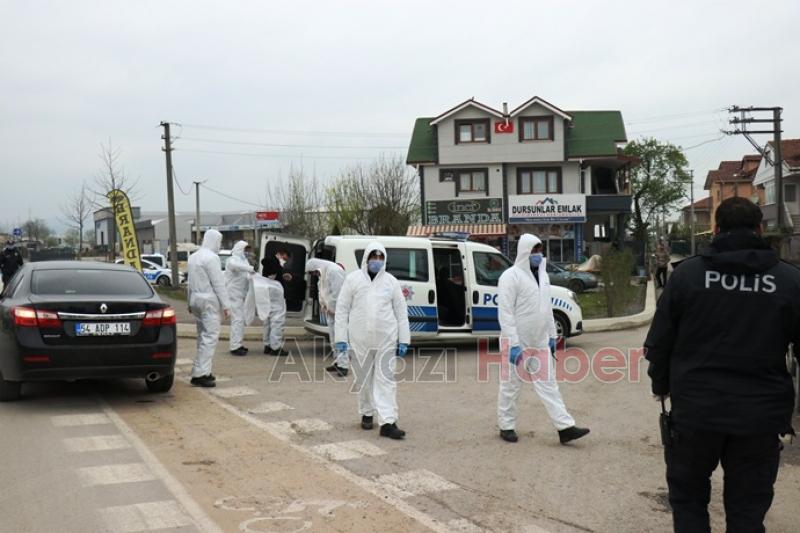 O sokak karantinaya alındı