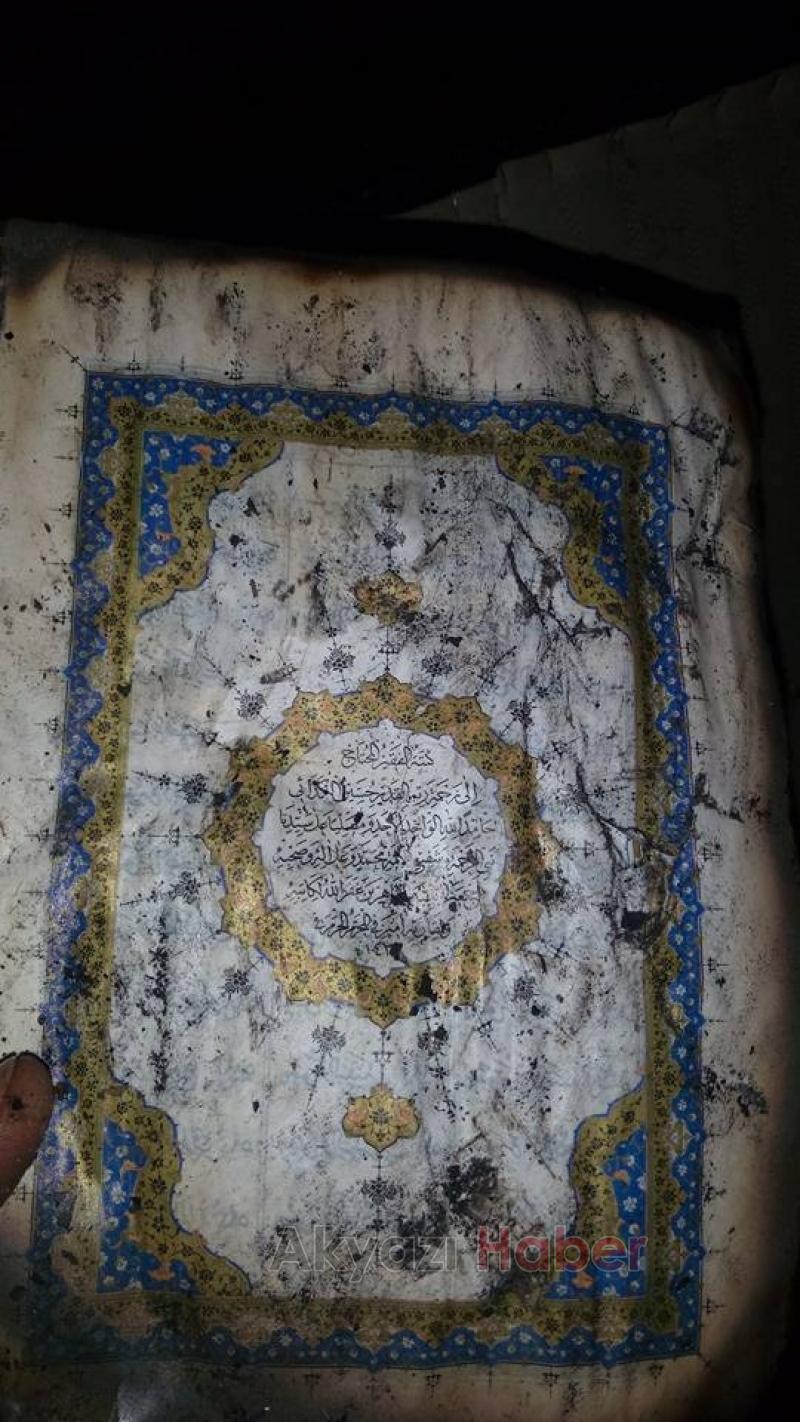 O Yangında Bir Tek Kuran-ı Kerim Yanmadı