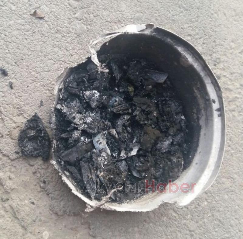 Ocakta Unutulan Tencere Alev Aldı