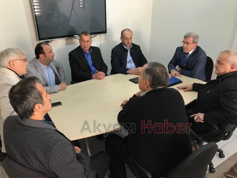 ODA BAŞKANLARINDAN AKCAN A ZİYARET