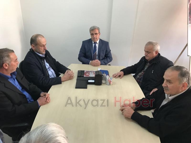 ODA BAŞKANLARINDAN AKCAN A ZİYARET