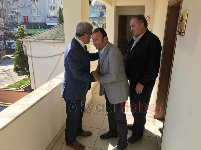 ODA BAŞKANLARINDAN AKCAN A ZİYARET