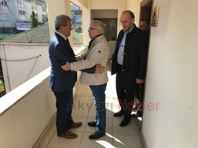 ODA BAŞKANLARINDAN AKCAN A ZİYARET