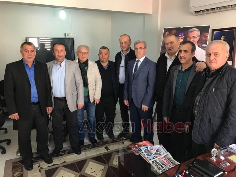 ODA BAŞKANLARINDAN AKCAN A ZİYARET