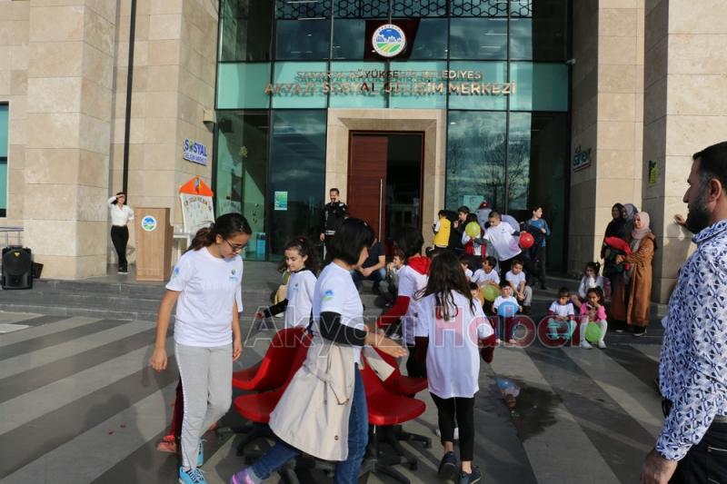 Öğrenciler Akyazı SGM de eğlendi