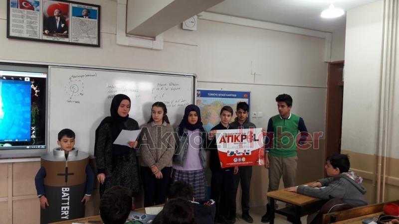 Öğrenciler Atık Pil Toplama Kampanyası Başlattı