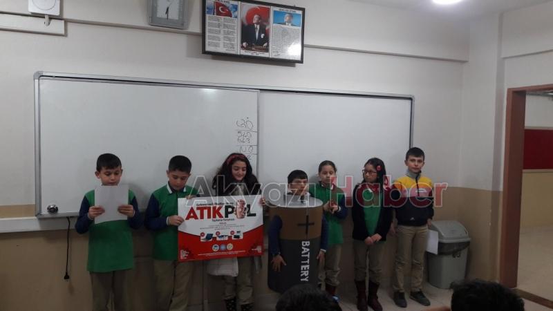 Öğrenciler Atık Pil Toplama Kampanyası Başlattı