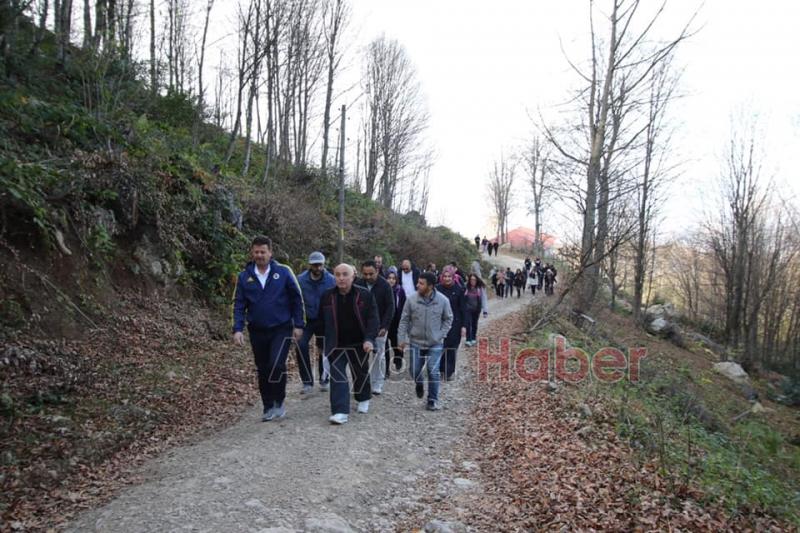 Öğretmenler Günü Dolayısıyla Doğa Yürüyüşü Yapıldı