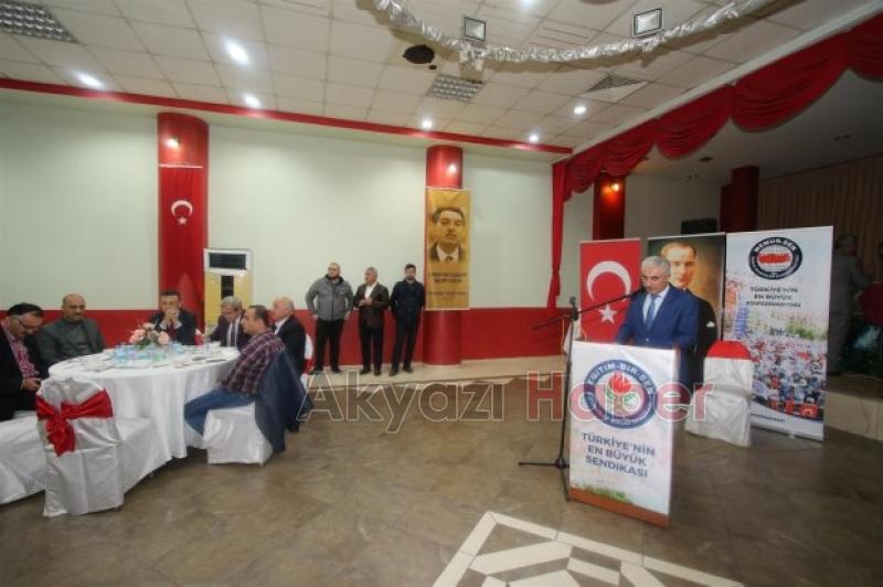 ÖĞRETMENLER GÜNÜ DÜZENLENEN YEMEK PROGRAMI İLE KUTLANDI