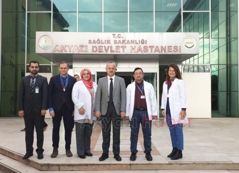 Öğütlü Akyazı Devlet Hastanesini ziyaret etti