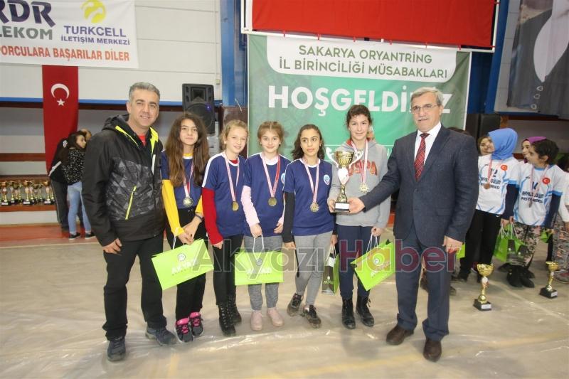 Okullar Arası Oryantrink Yarışması Akyazı’da Gerçekleşti