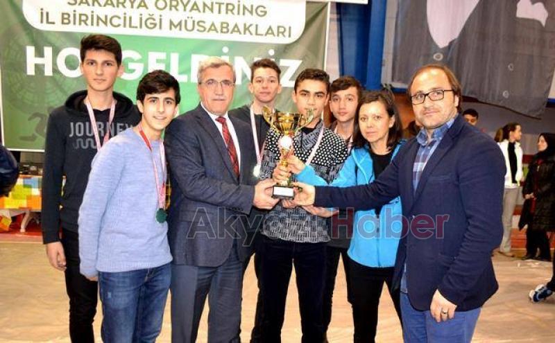 Okullar Arası Oryantrink Yarışması Akyazı’da Gerçekleşti