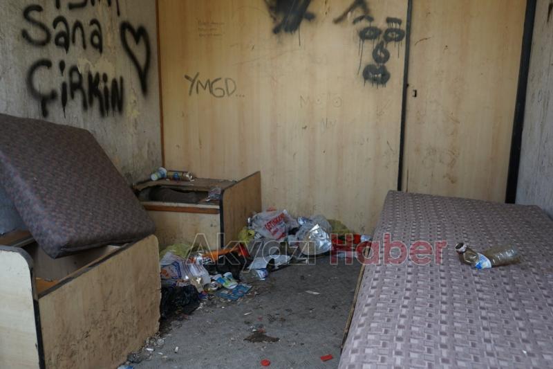 Okulların Yanında Uyuşturucu Yuvası Çıktı