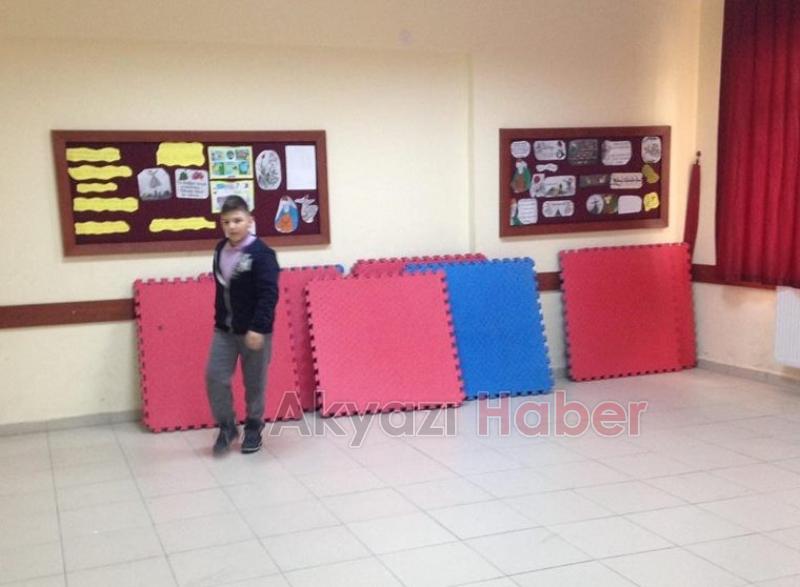 Okulumuz hayat buluyor kapsamında karate çalışmaları başladı