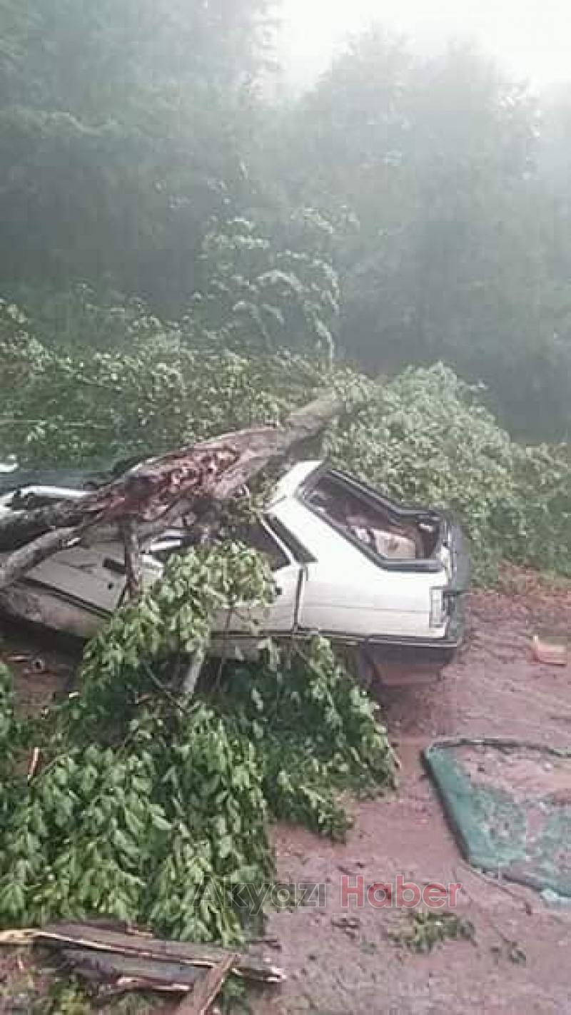 Ölümden bir kaç metreyle kurtuldu