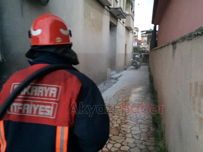Ömercikler Mahallesi Yangın