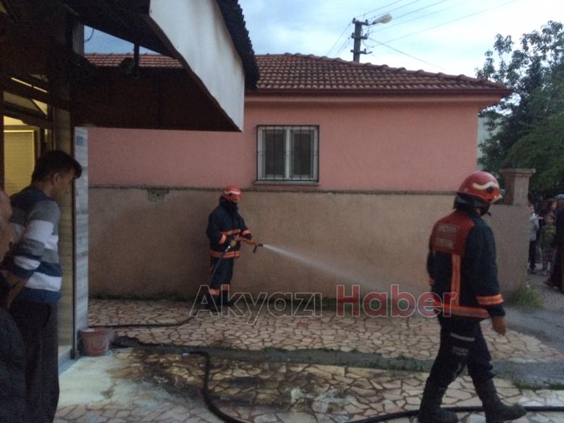 Ömercikler Mahallesi Yangın