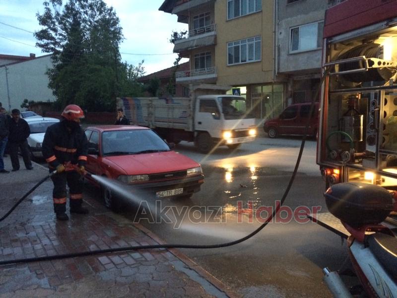 Ömercikler Mahallesi Yangın