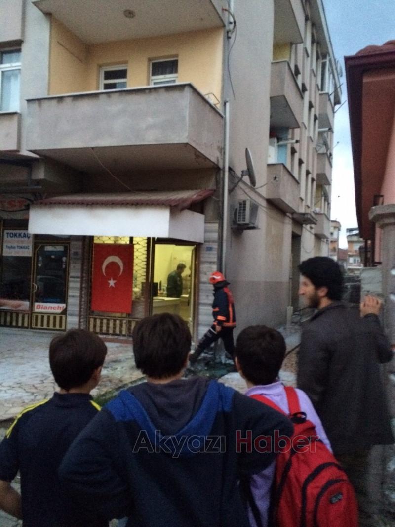 Ömercikler Mahallesi Yangın