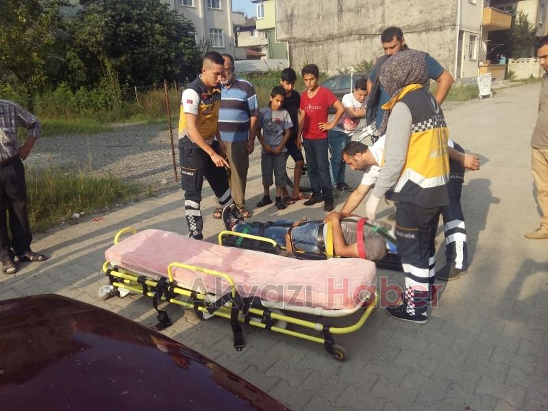  Ömercikler Mahallesinde Motosiklet Kazası