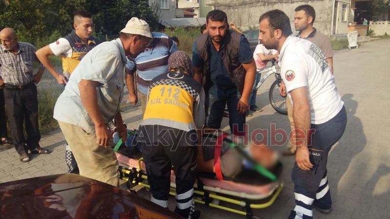  Ömercikler Mahallesinde Motosiklet Kazası