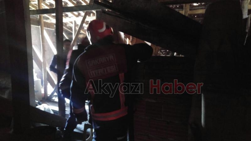  Ömercikler Mahallesi nde Yangın