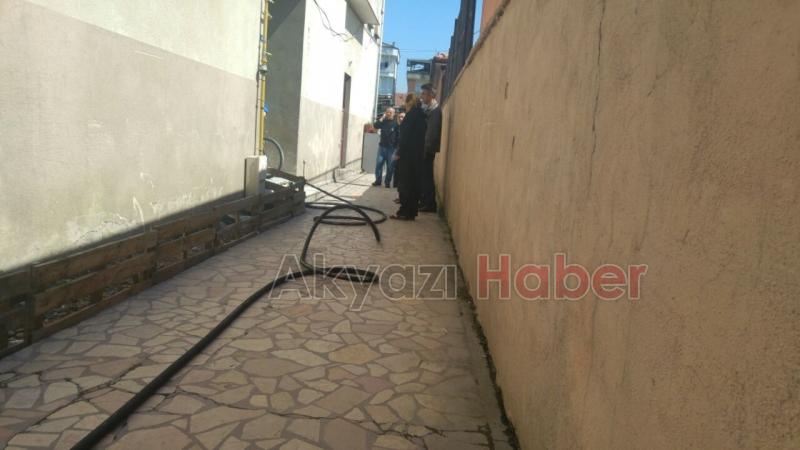  Ömercikler Mahallesi nde Yangın