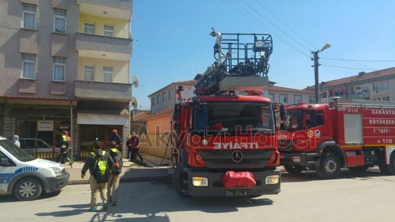  Ömercikler Mahallesi nde Yangın