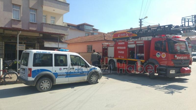  Ömercikler Mahallesi nde Yangın