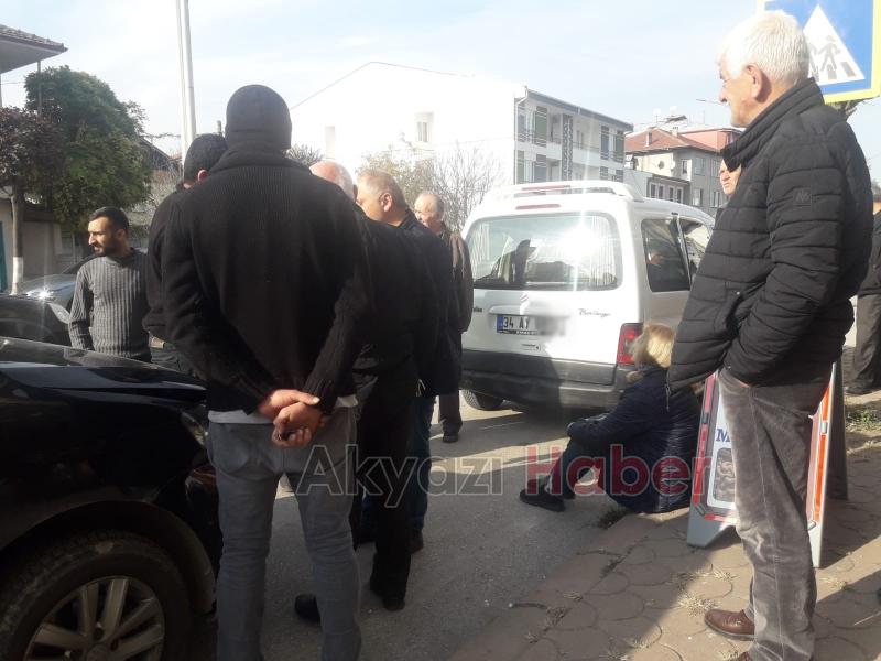 Önündeki Araca Çarptı 1 Yaralı