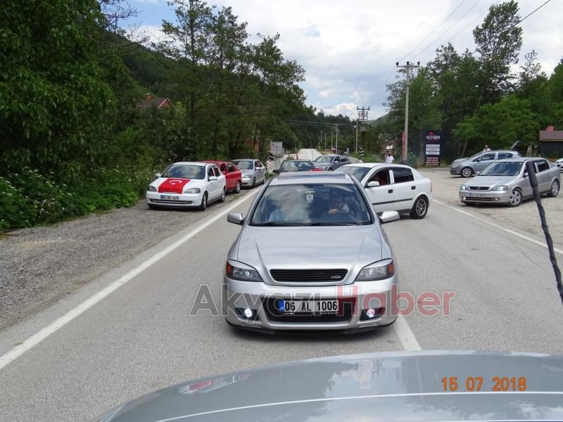 Opel Kullancıları 15 Temmuz etkinliğinde Bolu’da Buluştu
