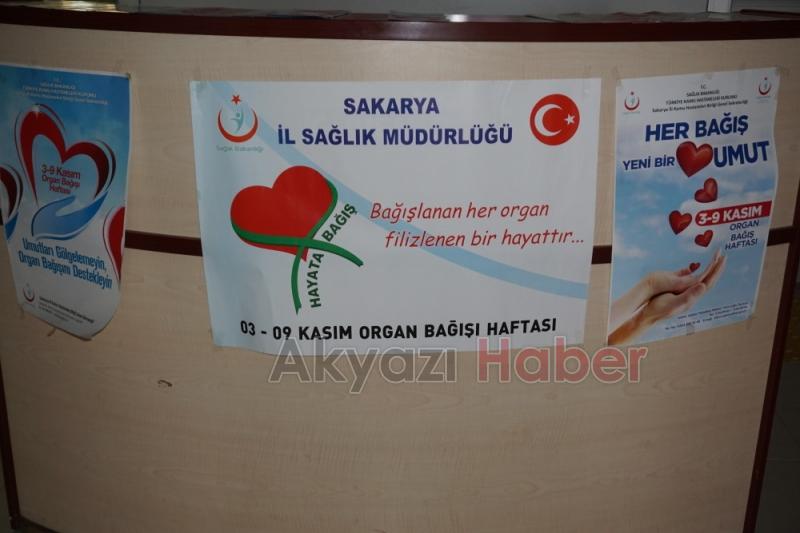 Organ Bağışı Haftasından Dolayı stant kuruldu